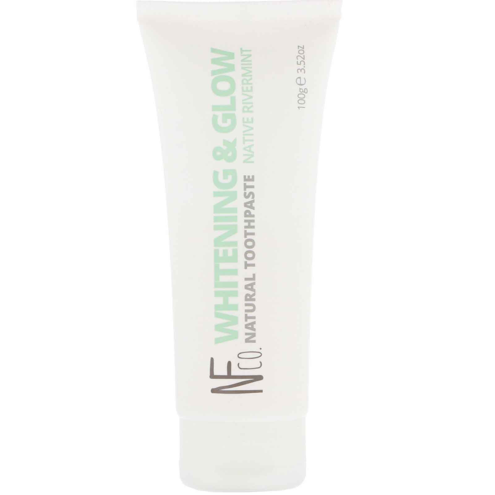 The Natural Family Co., Whitening & Glow Natural Toothpaste, Native Rivermint, 3.52 oz (100 g) - Imagem 3