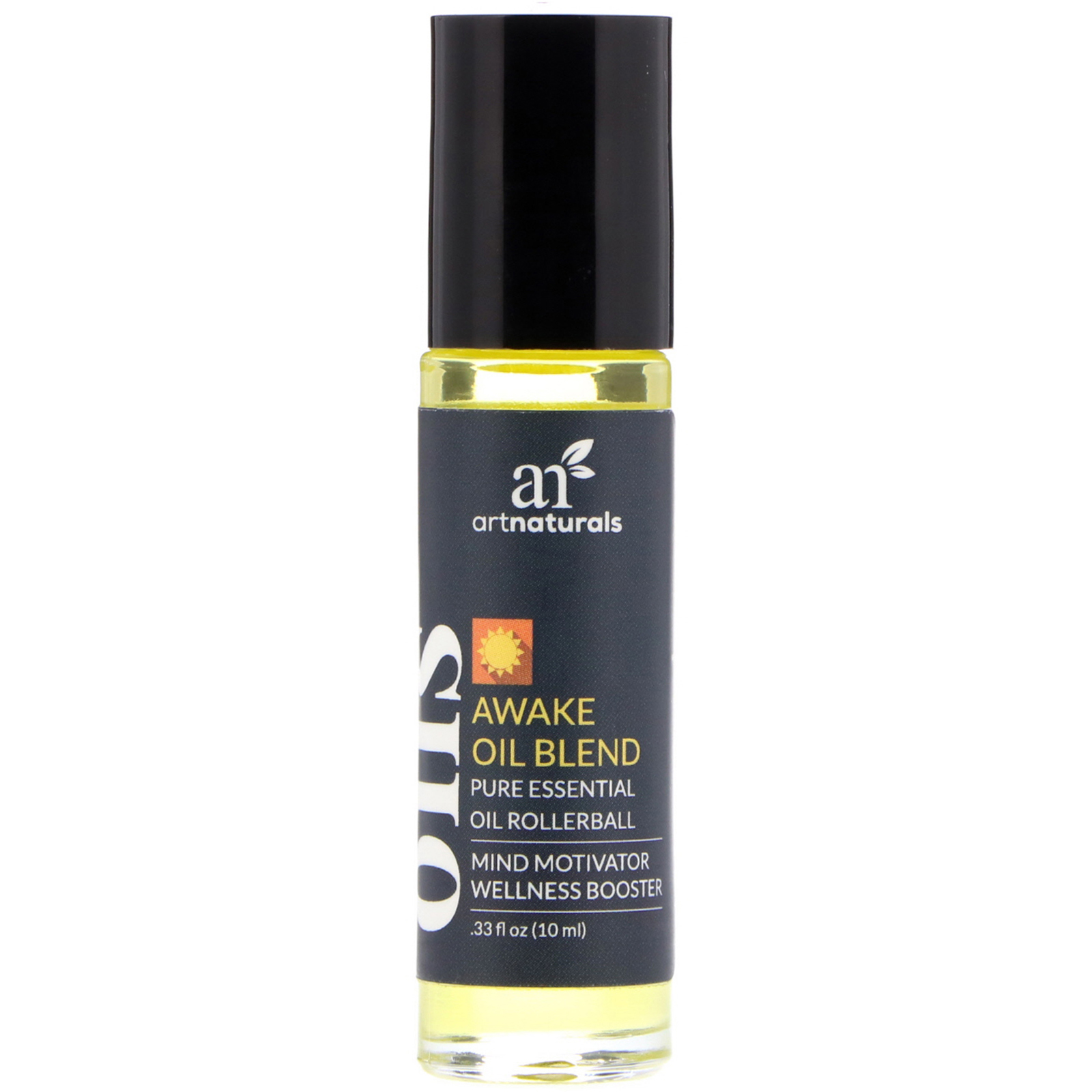 Artnaturals, Roll-On Despertar, 0,33 fl oz (10 ml) - Imagem 3