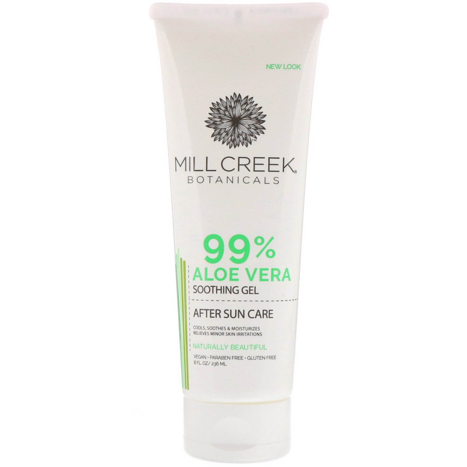 Mill Creek Botanicals, Gel Calmante 99% Aloe Vera, 236 ml (8 fl oz)