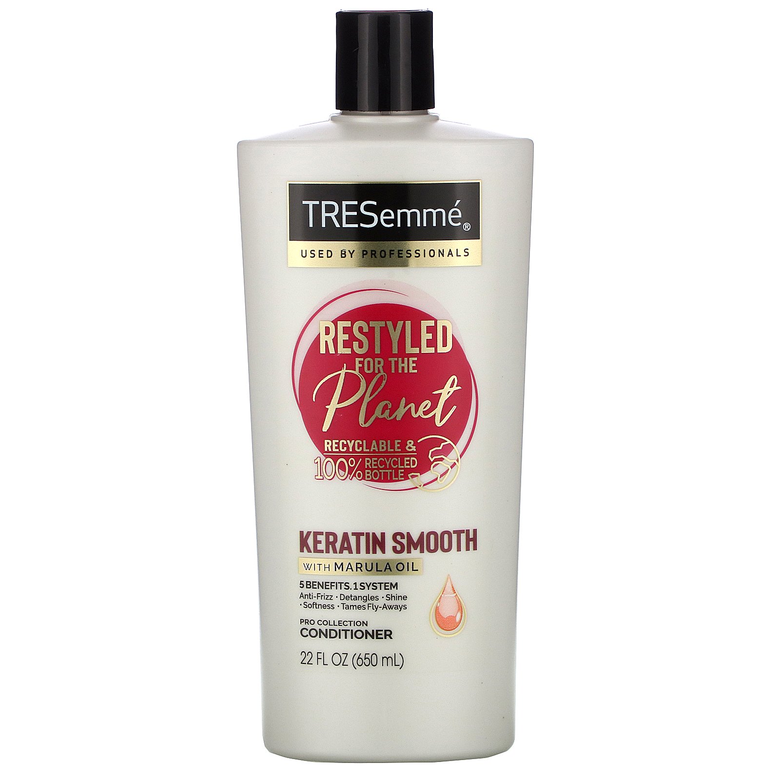 Tresemme, Keratin Smooth with Marula Oil Conditioner, 22 fl oz (650 ml)