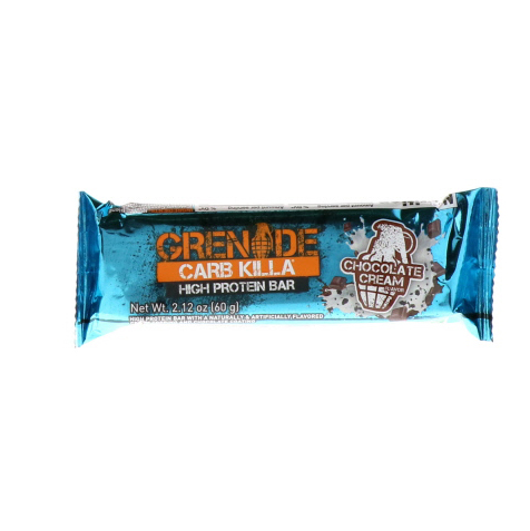 Grenade, Carb Killa, High Protein Bar, Chocolate Cream, 12 Bars, 2.12 oz (60 g) Each - Imagem 4