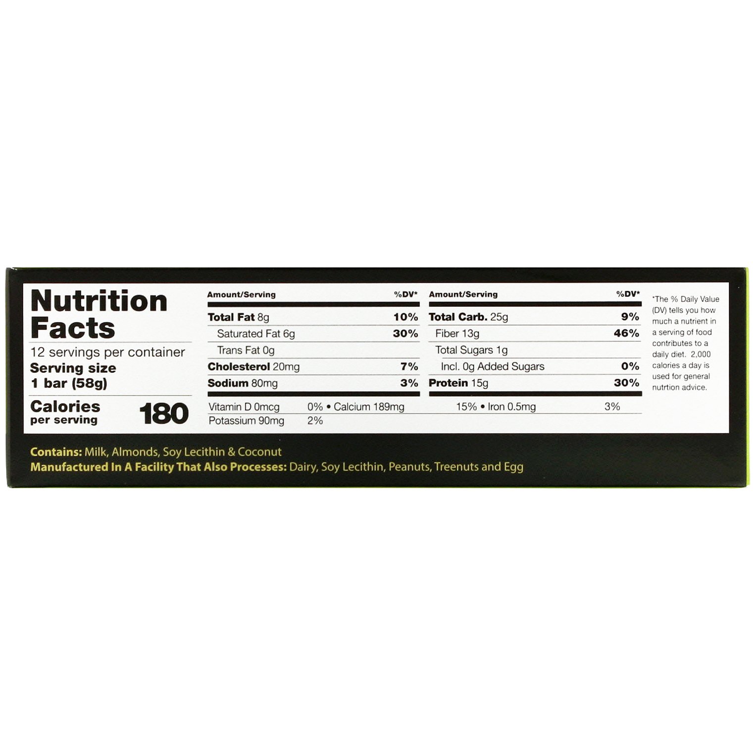 Dr. Murray's, Superfoods Protein Bars, Tropical Smoothie Dessert, 12 Bars, 2.05 oz (58 g) Each - Imagem 4