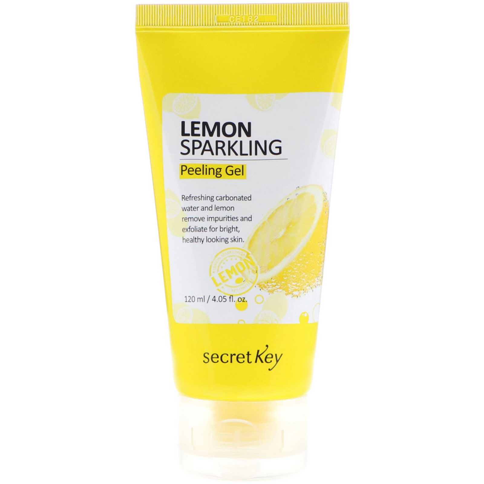 Secret Key, Gel Esfoliante Espumante de Limão, 120 ml (4,05 fl oz)