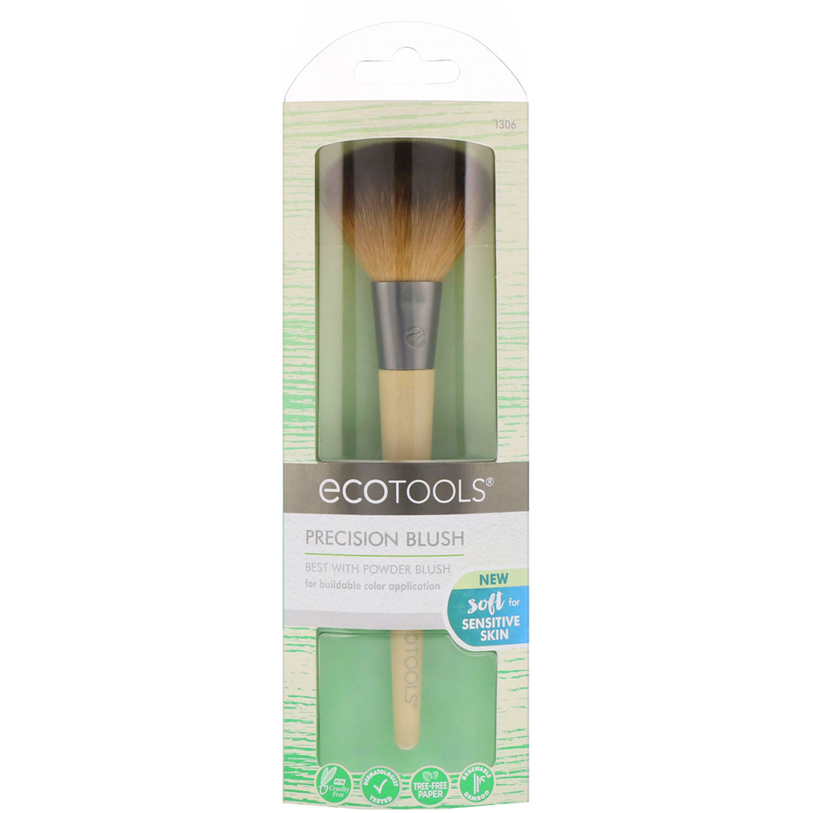 EcoTools, Blush com Precisão, 1 Pincel - Imagem 2