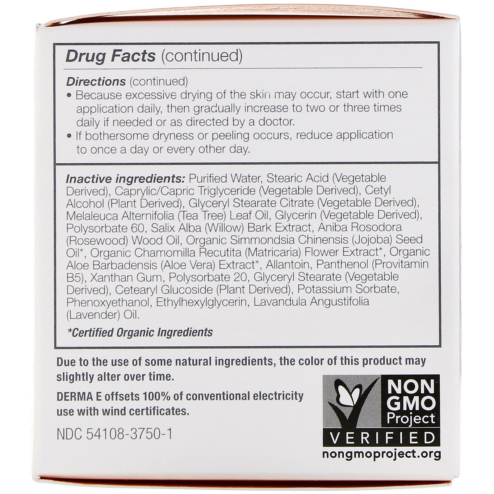 Derma E, Acne Rebalancing Cream, Active Salicylic Acid , 2 oz (56 g) - Imagem 2