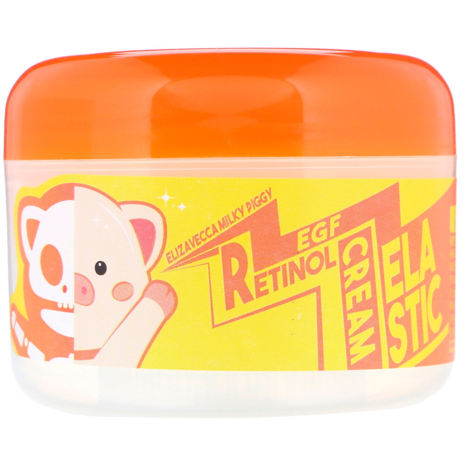 Elizavecca, Milky Piggy EGF Creme Elástico de Retinol, 3,53 oz (100 g)