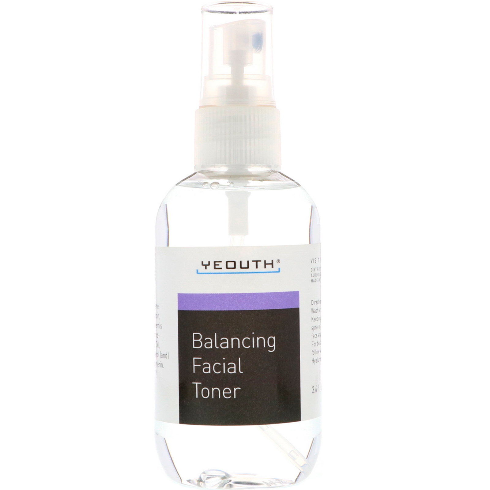 Yeouth, Tônico Facial de Balanceamento, 3,4 fl oz (100 ml) - Imagem 3