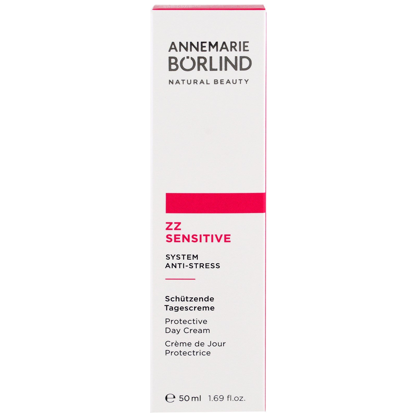 AnneMarie Borlind, ZZ Sensitive, Sistema Anti-Stress, Creme Diurno, frasco de 1,69 oz (50 ml)