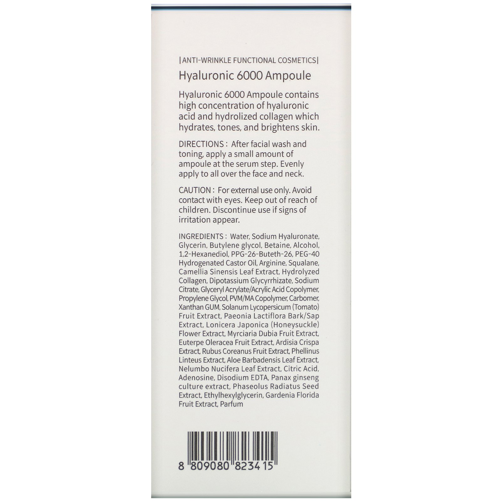 The Skin House, Hyaluronic 6000 Ampoule, 30 ml - Imagem 3
