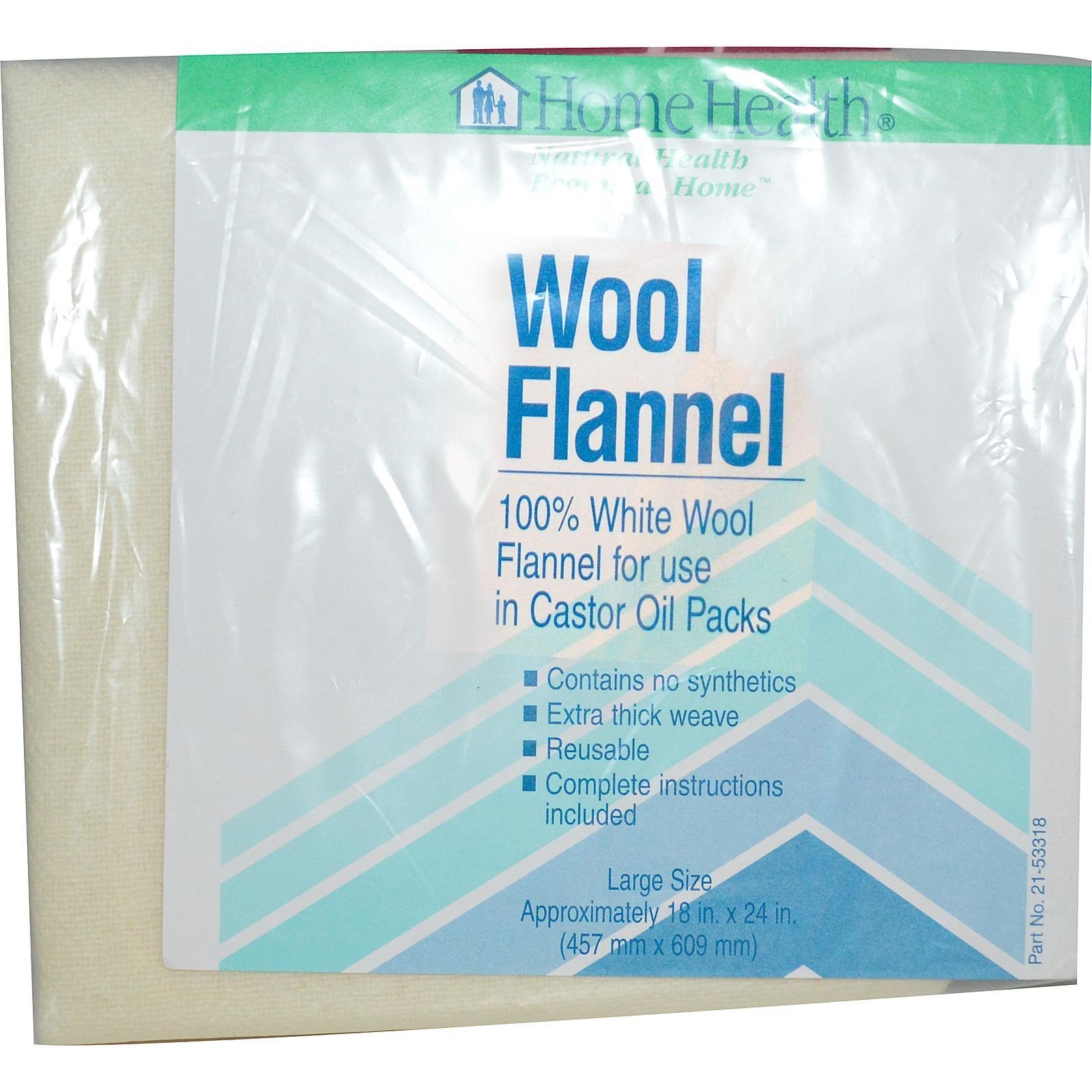 Home Health, Flanela de lã, Grande, 1 flanela