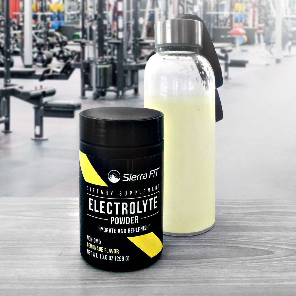 Sierra Fit, Eletrólito em Pó, 0 Calorias, Limonada, 10,5 oz (299 g) - Imagem 4