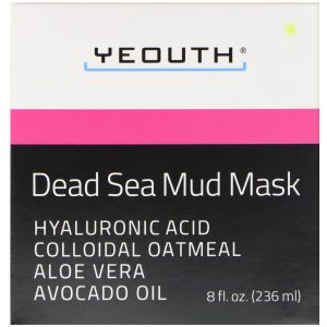 Comprar yeouth, máscara de lama do mar morto, 236 ml (8 fl oz) preço no brasil banho & beleza cuidados com a pele cuidados com a pele do rosto máscaras faciais suplemento importado loja 121 online promoção -