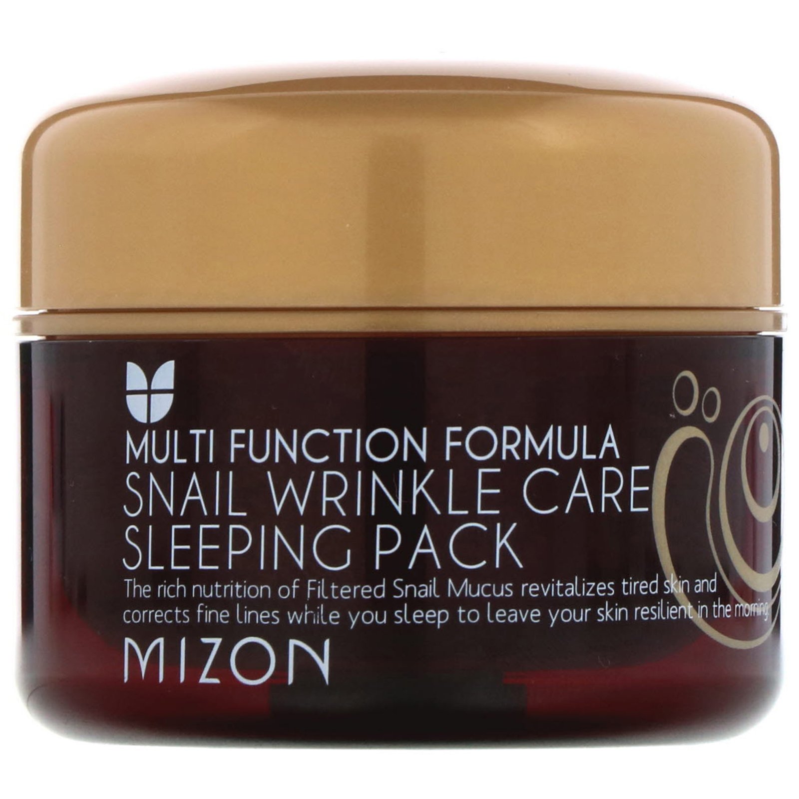 Mizon, Snail Wrinkle Care Sleeping Pack, 2.7 fl oz (80 ml)