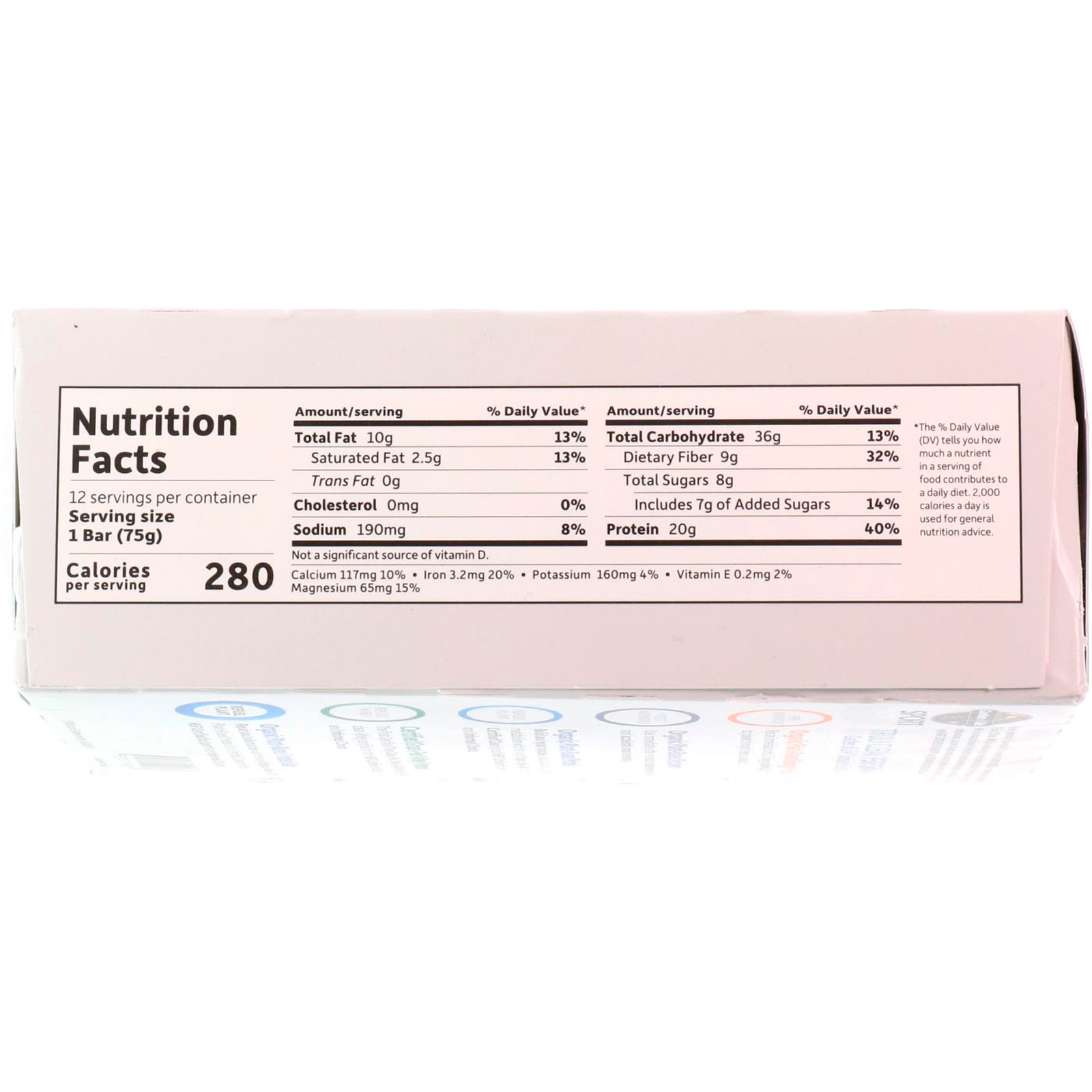 Garden of Life, Esporte, Barra de Proteínas Orgânicas de Desempenho à Base de Plantas, Chocolate com Manteiga de Amendoim, 12 Barras, 75 g (2,7 oz) Cada - Imagem 3