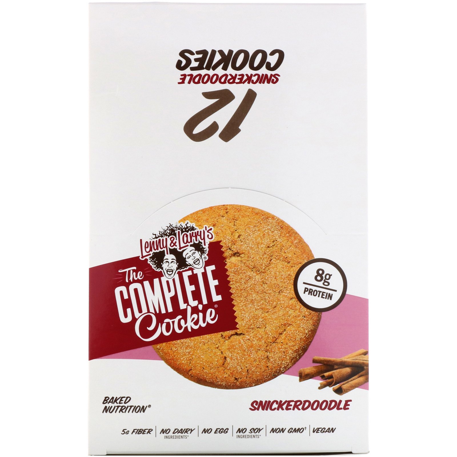 Lenny & Larry's, The COMPLETE Cookie, Snickerdoodle, 12 Cookies, 2 oz (57 g) Each - Imagem 2