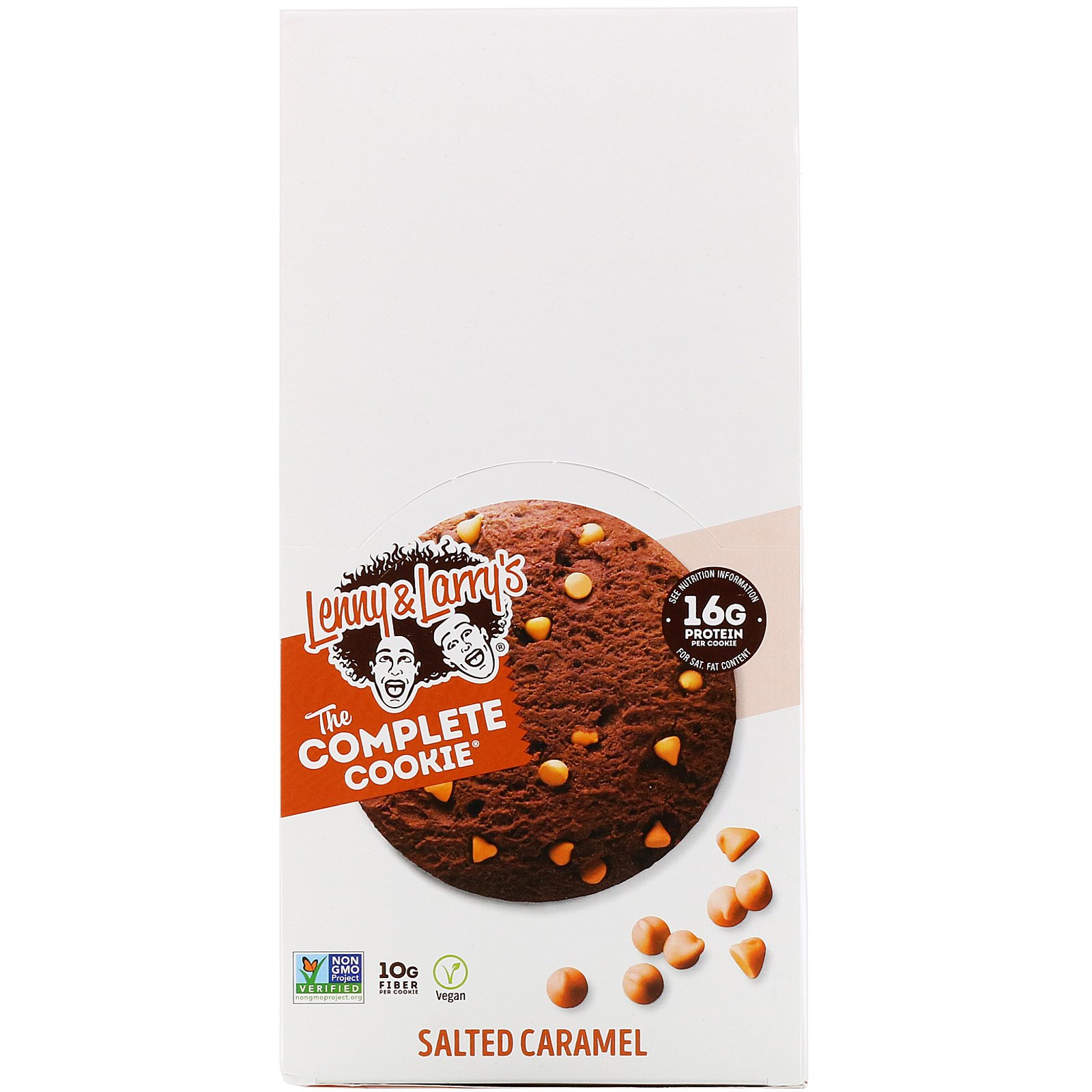 Lenny & Larry's, The COMPLETE Cookie, Salted Caramel, 12 Cookies, 4 oz (113 g) Each - Imagem 2