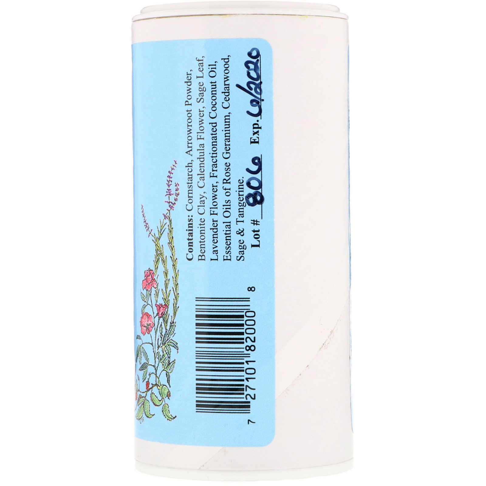 WiseWays Herbals, Calendula Body Powder, 3 oz (85 g) - Imagem 2