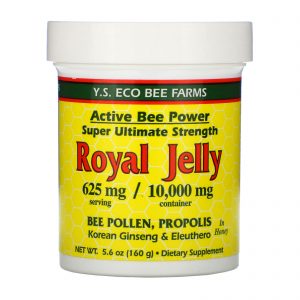Comprar y. S. Eco bee farms, geléia real em mel, 625 mg, 5,6 oz (160 g) preço no brasil comvita marcas a-z produtos derivados de abelhas própolis suplementos suplemento importado loja 13 online promoção -