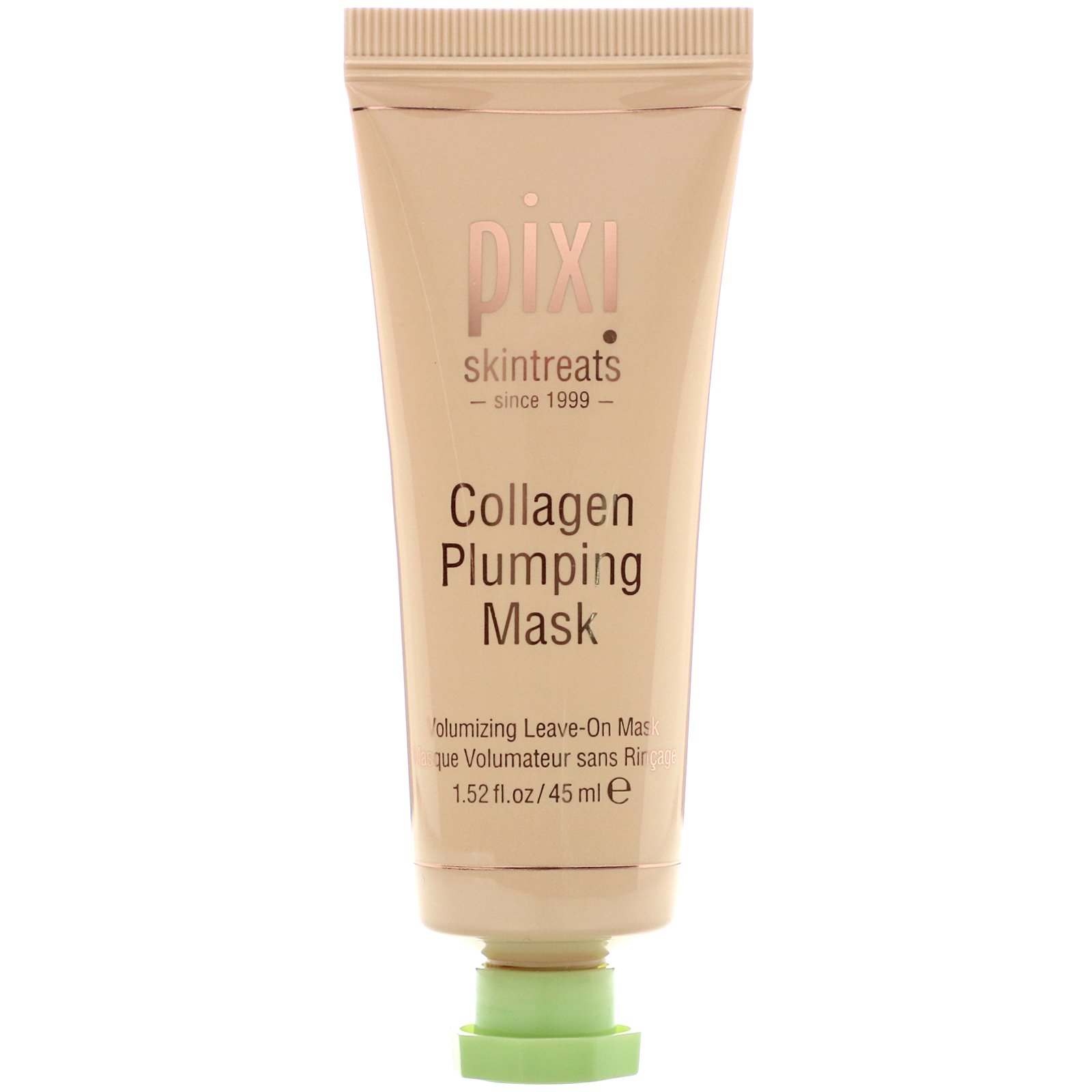 Pixi Beauty, Skintreats, Máscara Volumizadora de Colágeno, 1,52 fl oz (45 ml)