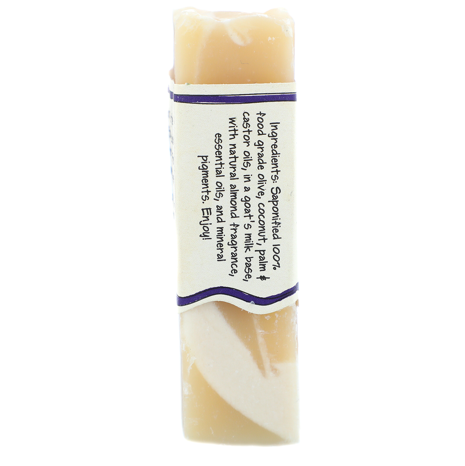 Indigo Wild, Zum Bar, Sabonete de Leite de Cabra, Amêndoas, Barra de 3 oz - Imagem 3