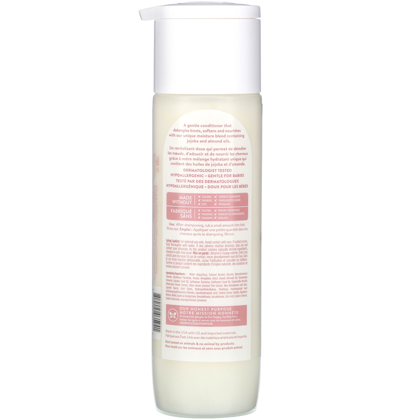 The Honest Company, Gently Nourishing Conditioner, Sweet Almond, 10.0 fl oz (295 ml) - Imagem 2