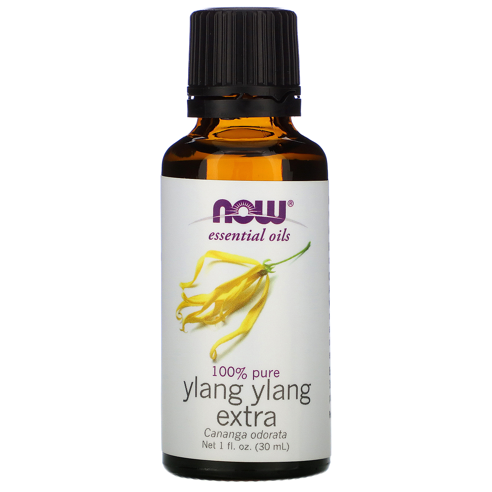 Now Foods, Óleos Essenciais, Ylang Ylang Extra, 30 ml (1 fl oz)