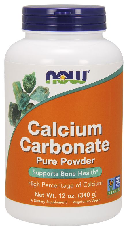 NOW Foods Calcium Carbonate Powder - 12 oz.
