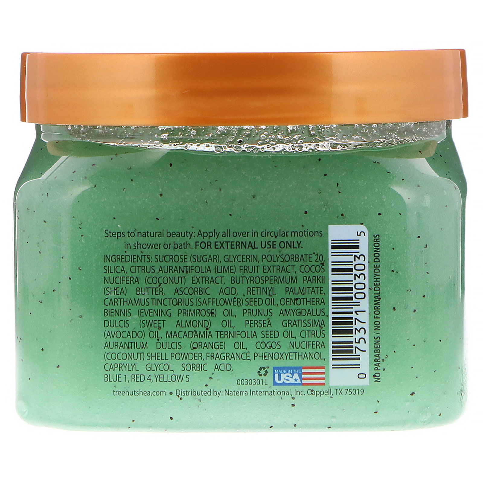 Tree Hut, Esfoliante com Açúcar e Karité, Coco Limão, 510 g (18 oz) - Imagem 2