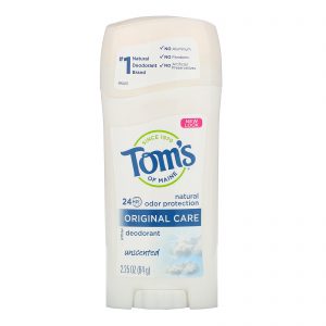 Comprar tom's of maine, natural deodorant, original care, unscented, 2. 25 oz (64 g) preço no brasil banho & beleza cuidados pessoais desodorante suplemento importado loja 227 online promoção -