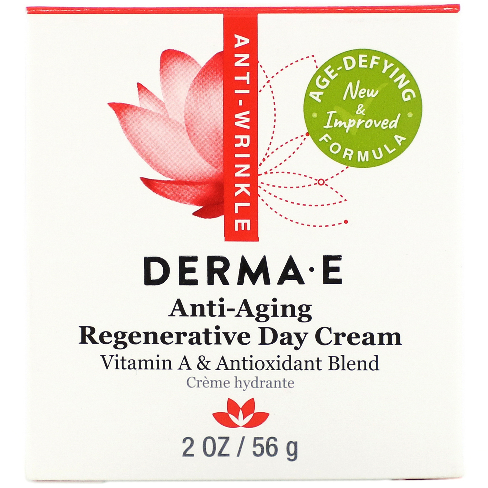 Derma E, Anti-Aging Regenerative Day Cream, 2 oz (56 g) - Imagem 3