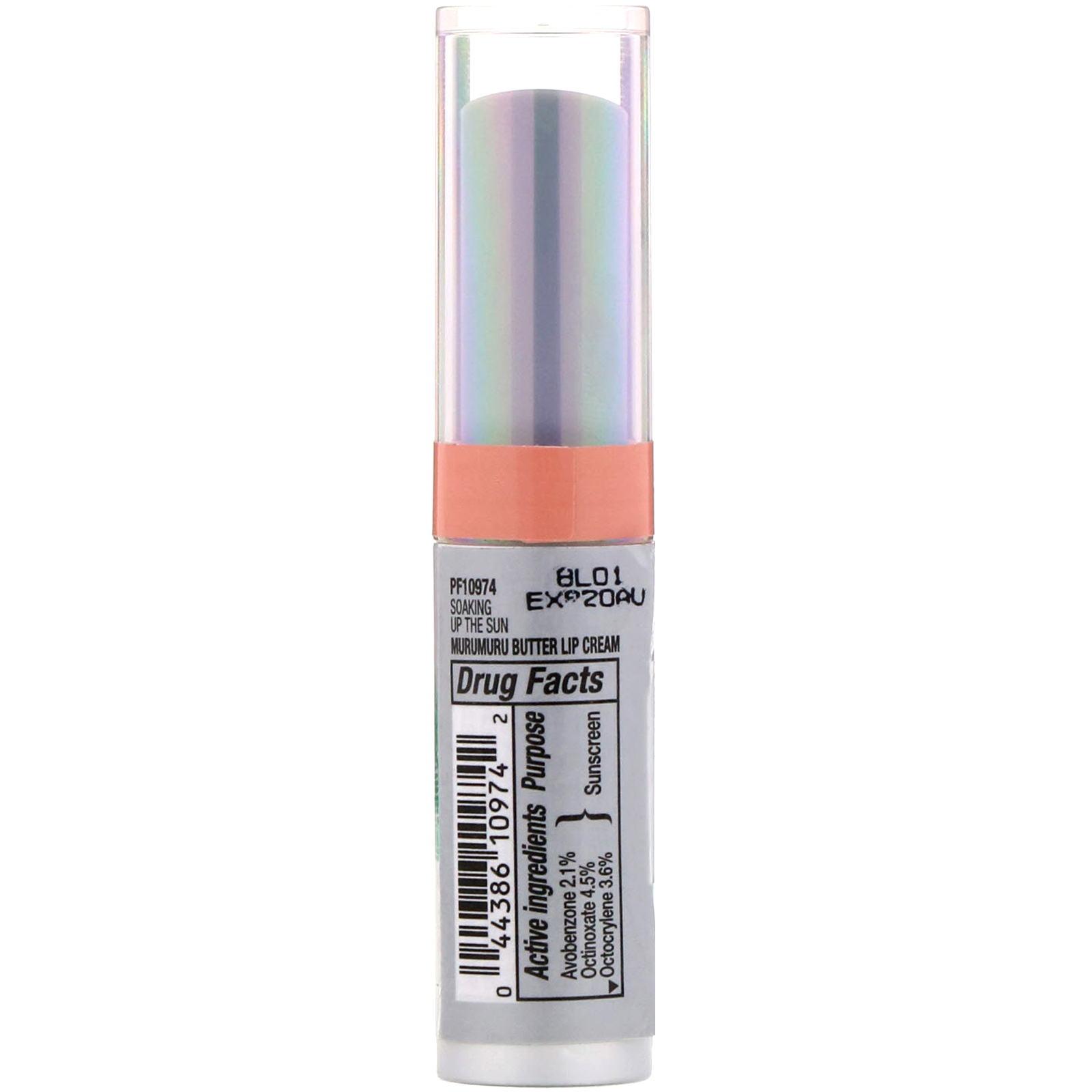 Physicians Formula, Murumuru Butter Creme Labial, SPF 15, Tomando Banho de Sol, 0,12 oz (3,4 g) - Imagem 2