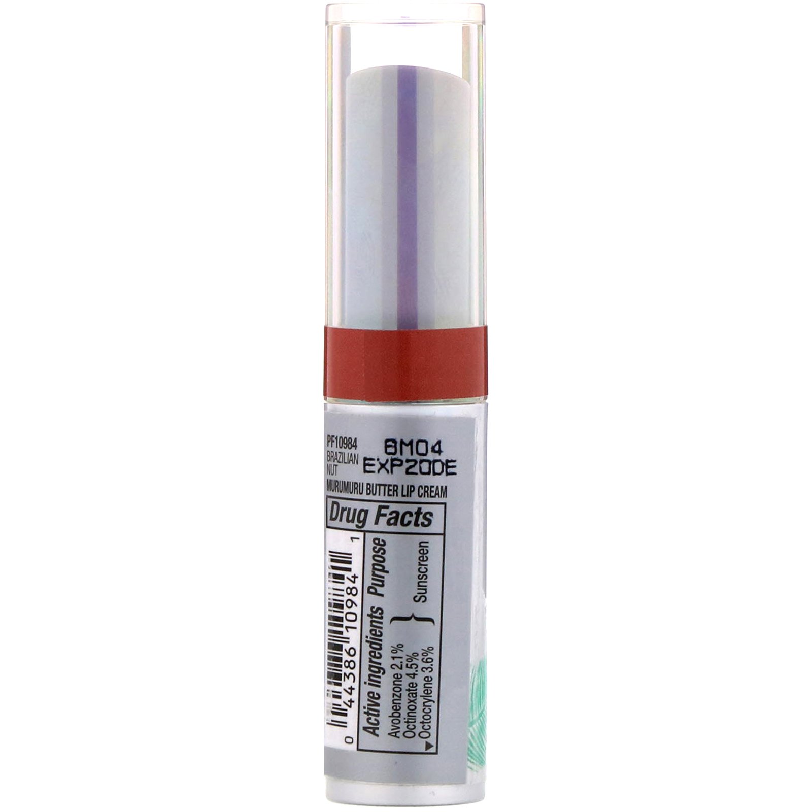 Physicians Formula, Creme Labial Murumuru Butter, FPS 15, Castanha do Pará, 3,4 g (0,12 oz) - Imagem 2