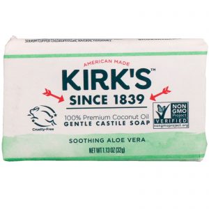 Comprar kirk's, gentle castile soap bar, soothing aloe vera, 1. 13 oz (32 g) preço no brasil banho banho & beleza sabonete de castela sabonetes suplemento importado loja 25 online promoção -