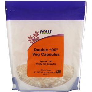 Comprar now foods, double "00" veg capsules, approx. 750 empty veg capsules preço no brasil cápsulas vazias suplementos nutricionais suplemento importado loja 47 online promoção -