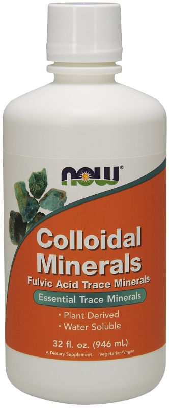 NOW Foods Colloidal Minerals - 32 oz. - Imagem 2