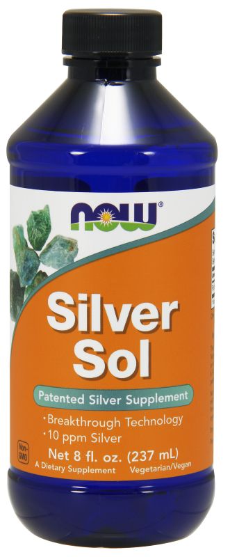 NOW Foods Silver Sol - 8 fl.oz. - Imagem 2