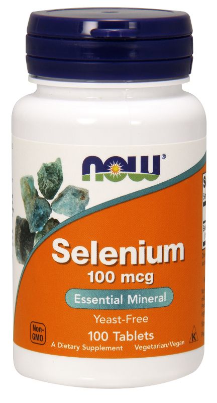 NOW Foods Selenium 100 mcg - 100 Tablets - Imagem 2