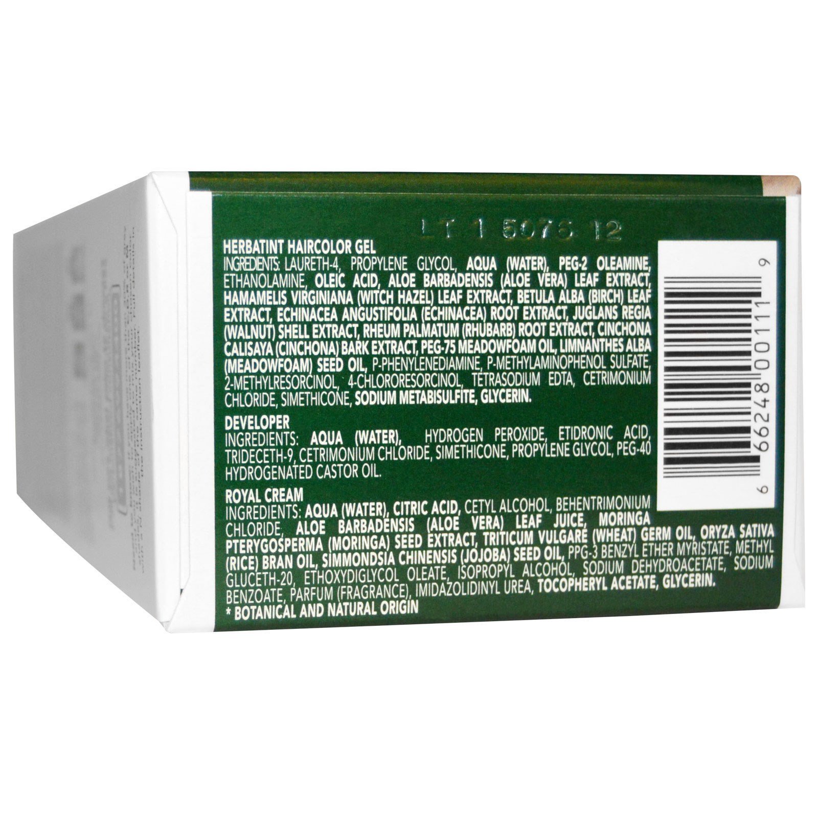 Herbatint, Permanent Herbal Haircolor Gel, 5D, Light Golden Chestnut, 4,56 fl oz (135 ml) - Imagem 2