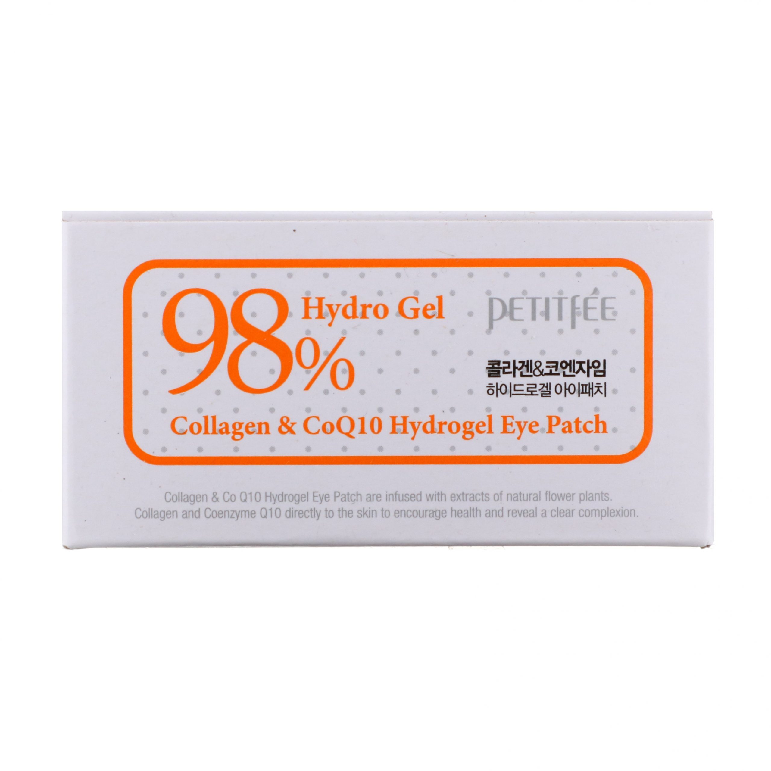 Petitfee, Patch de Hidrogel para os Olhos com Colágeno e CoQ10, 60 Patches, 1,4 g Cada - Imagem 2