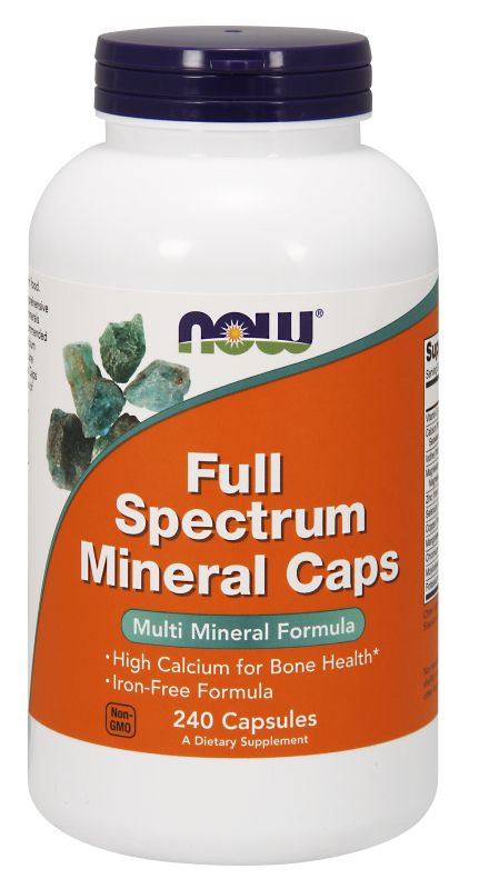 NOW Foods Full Spectrum Mineral Caps - 240 Capsules