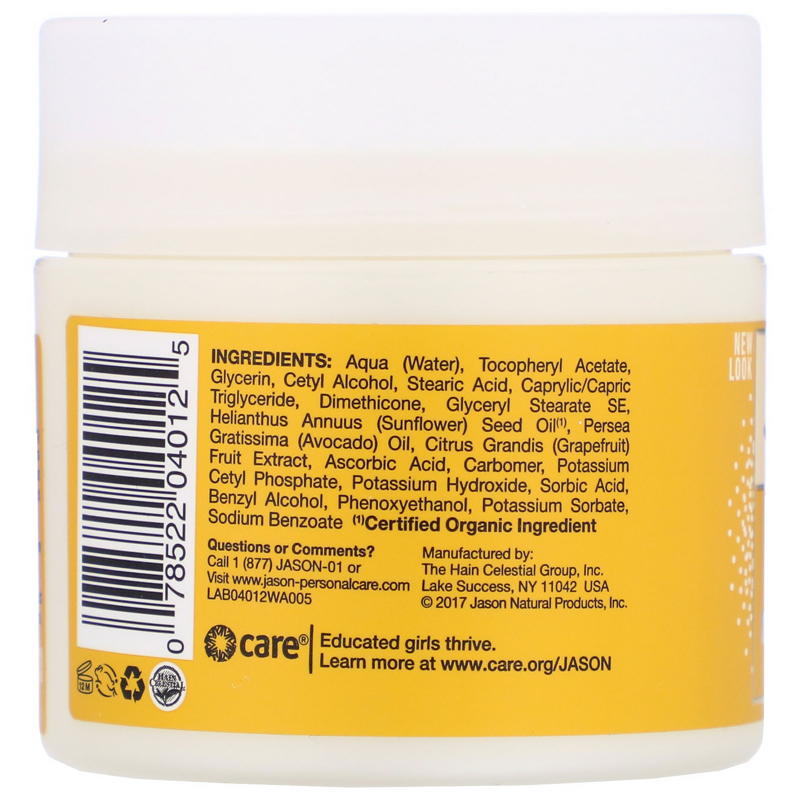 Jason Natural, Age Renewal Vitamin E Moisturizing Creme, 25,000 IU, 4 oz (113 g) - Imagem 2