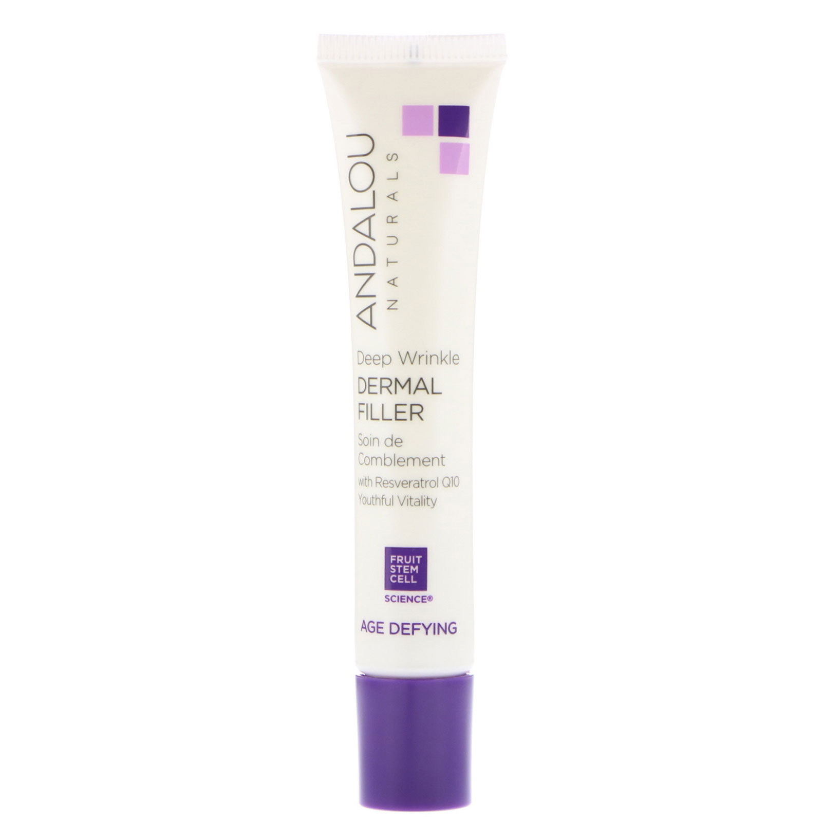 Andalou Naturals, Preenchimento Dérmico Produnfo para Rugas, Anti-idade, .6 fl oz (18 ml) - Imagem 3