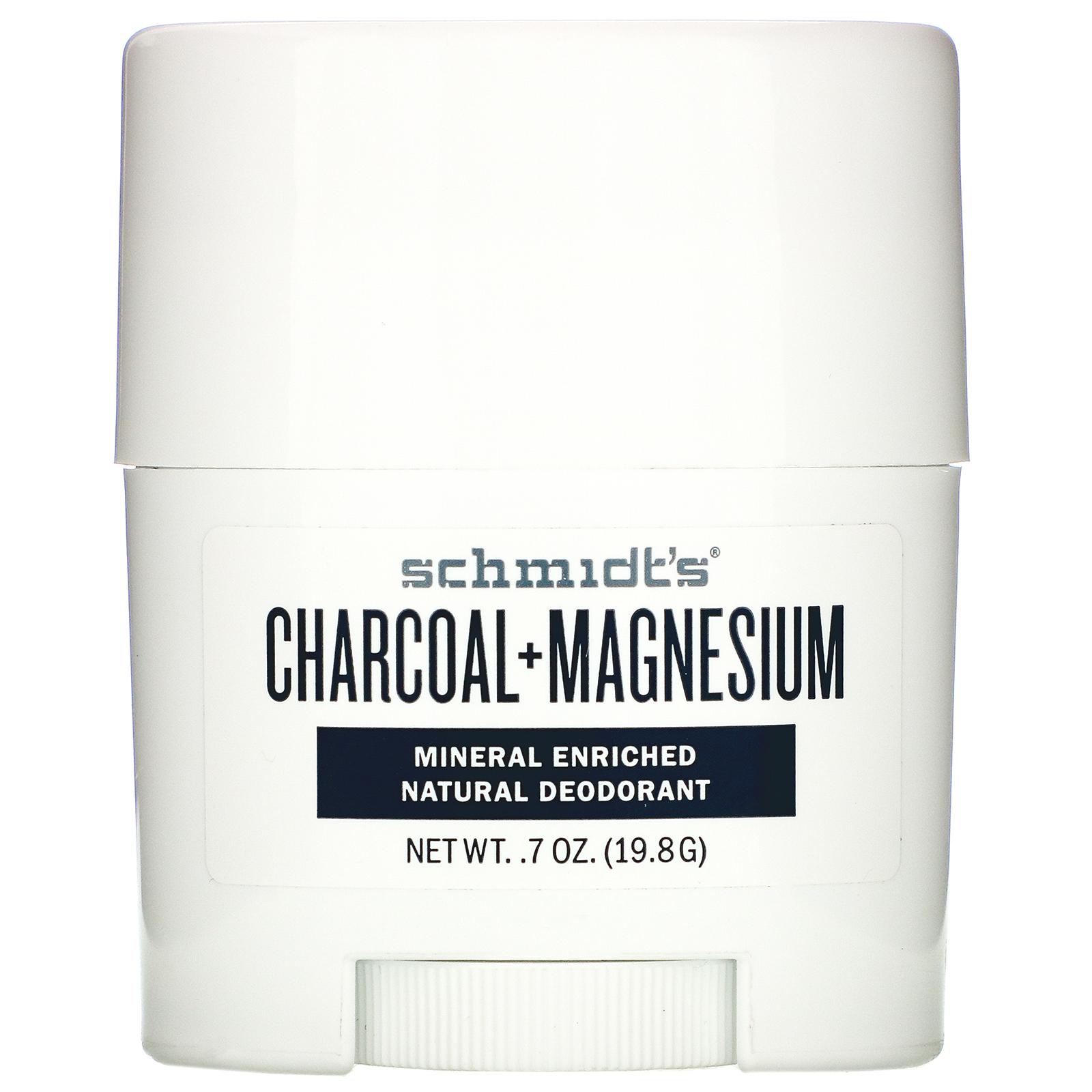 Schmidt's Naturals, Natural Deodorant, Charcoal+Magnesium, .7 oz (19.8 g)