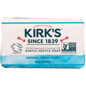 Comprar kirk's, gentle castile soap bar, original fresh scent, 1. 13 oz (32 g) preço no brasil banho banho & beleza sabonete de castela sabonetes suplemento importado loja 23 online promoção -