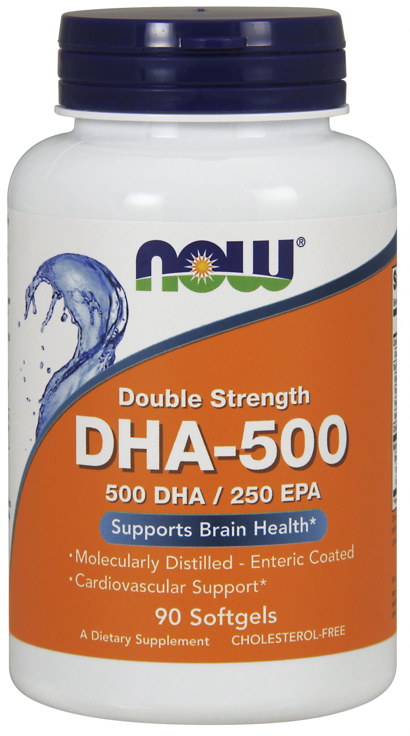 NOW Foods DHA-500 - 90 Softgels