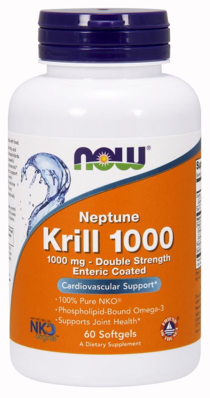 NOW Foods Neptune Krill 1000 - 60 Softgels
