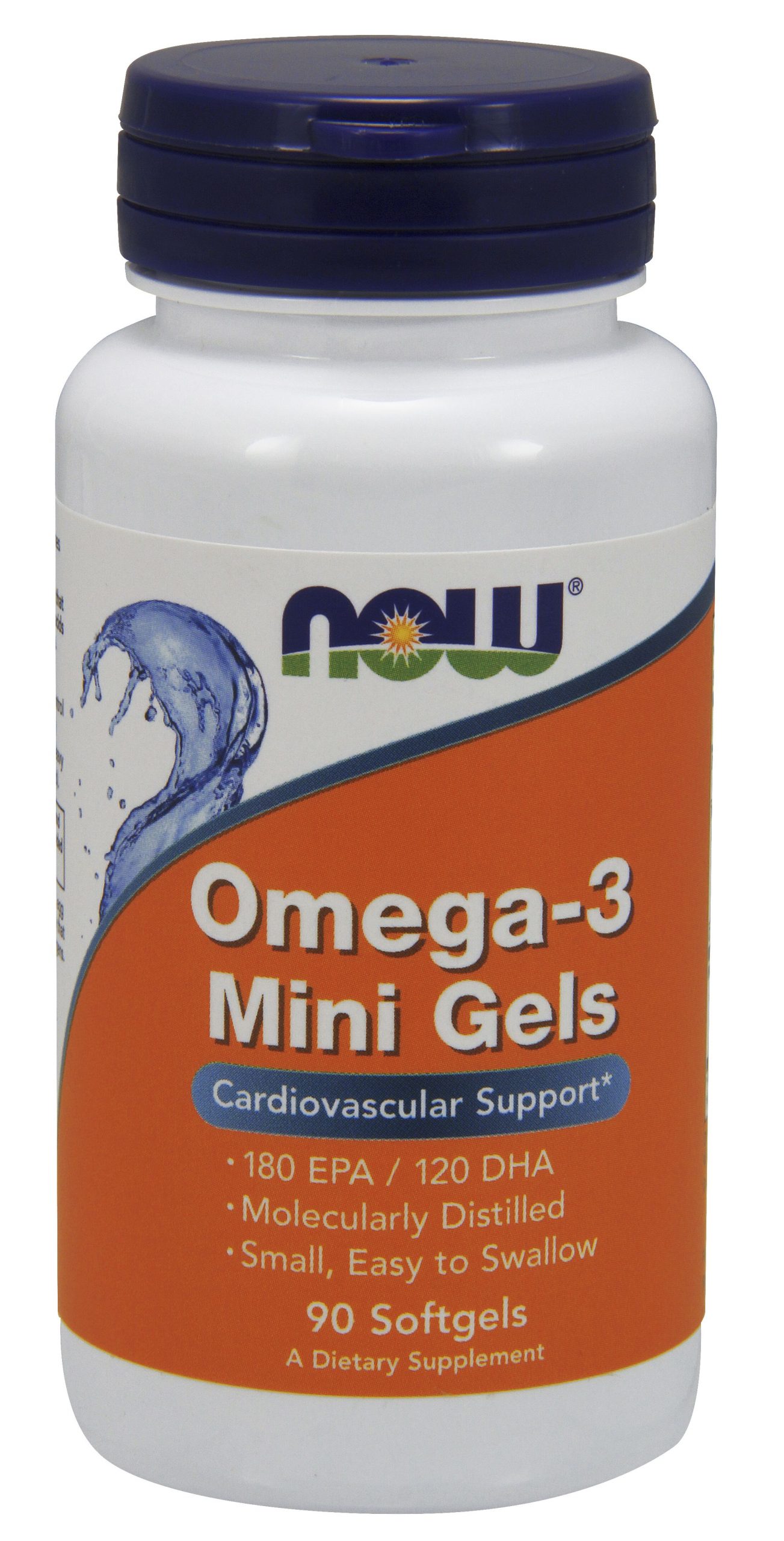 NOW Foods Omega-3 Mini Gels - 90 Softgels