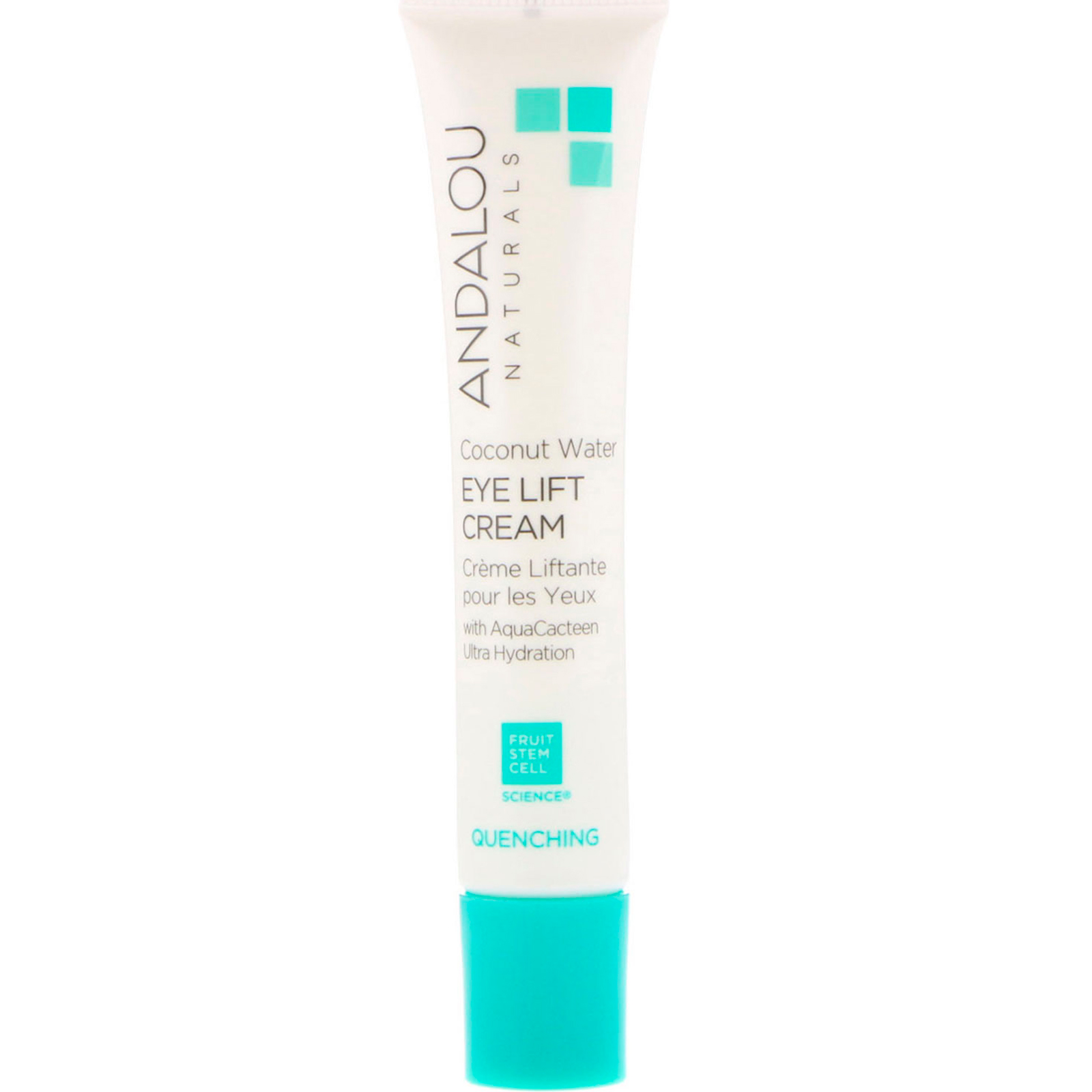 Andalou Naturals, Creme Firmador de Olhos com Água de COCO, Quenching, 18 g - Imagem 3