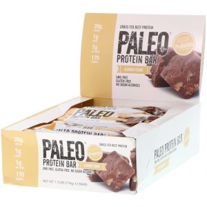 Comprar julian bakery, paleo protein bar, almond fudge, 12 bars, 2. 0 oz (56. 3 g) each preço no brasil barras barras de proteína suplementos de musculação suplemento importado loja 197 online promoção -