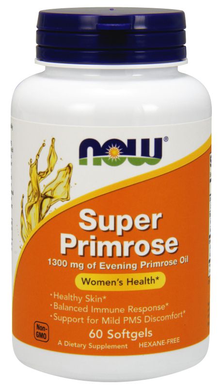 NOW Foods Super Primrose 1300 mg - 60 Softgels